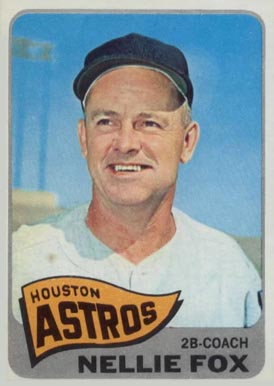 1965 Topps Nellie Fox #485 Baseball Card