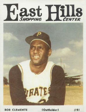 1966 East Hills Pirates Roberto Clemente #21 Baseball Card
