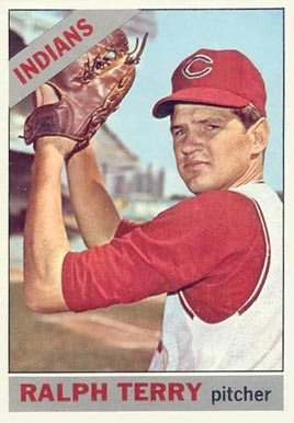 1966 Topps Ralph Terry #109 Baseball Card