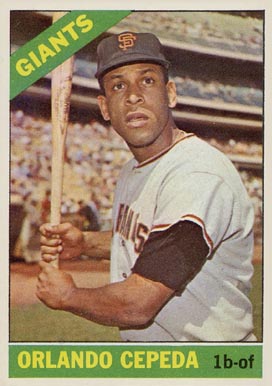 1966 Topps Orlando Cepeda #132 Baseball Card