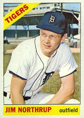 1966 Topps Jim Northrup #554 Baseball Card