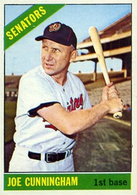 1966 Topps Joe Cunningham #531 Baseball Card