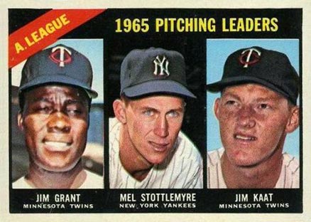 1966 Topps A.L. Pitching Leaders #224 Baseball Card