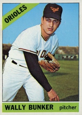 1966 Topps Wally Bunker #499 Baseball Card