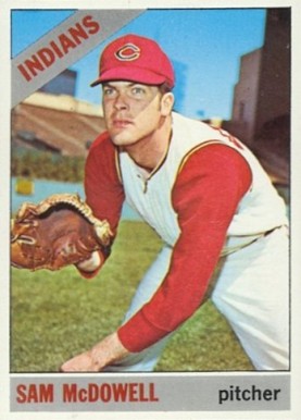 1966 Topps Sam McDowell #470 Baseball Card