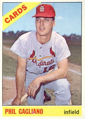1966 Topps Phil Gagliano #418 Baseball Card
