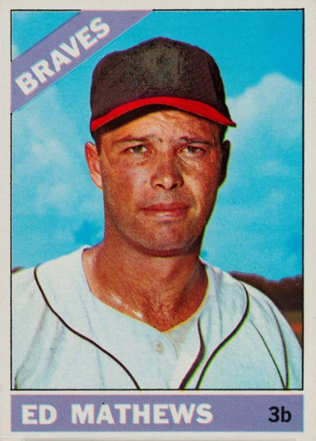 1966 Topps Ed Mathews #200 Baseball Card