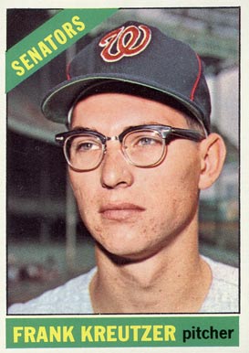 1966 Topps Frank Kreutzer #211 Baseball Card