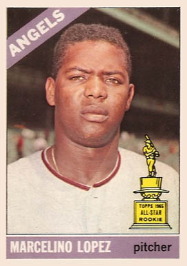 1966 Topps Marcelino Lopez #155 Baseball Card
