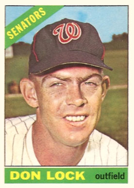 1966 Topps Don Lock #165 Baseball Card