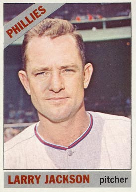 1966 Topps Larry Jackson #595 Baseball Card