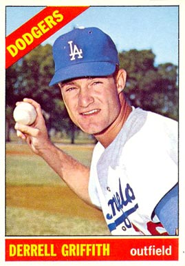 1966 Topps Derrell Griffith #573 Baseball Card