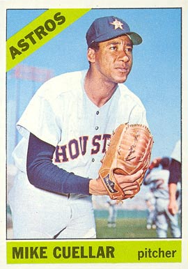 1966 Topps Mike Cuellar #566 Baseball Card