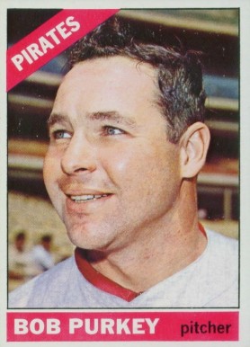 1966 Topps Bob Purkey #551 Baseball Card