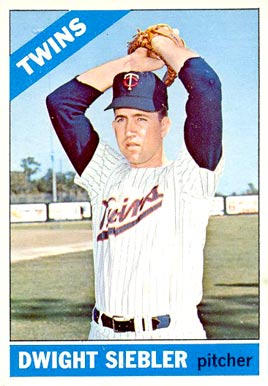1966 Topps Dwight Siebler #546 Baseball Card