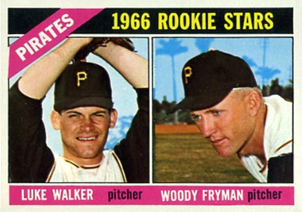 1966 Topps Pirates Rookies #498 Baseball Card