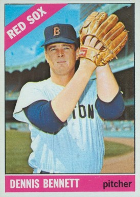 1966 Topps Dennis Bennett #491 Baseball Card