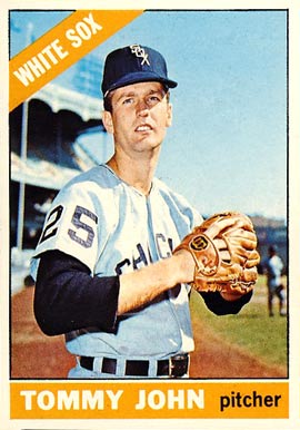 1966 Topps Tommy John #486 Baseball Card