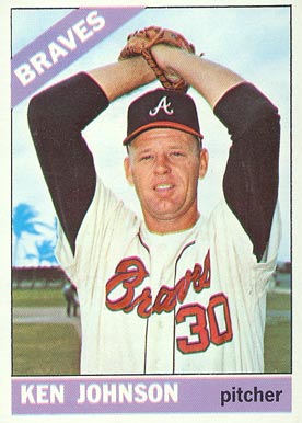 1966 Topps Ken Johnson #466 Baseball Card