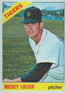 1966 Topps Mickey Lolich #455 Baseball Card