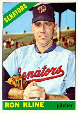 1966 Topps Ron Kline #453 Baseball Card