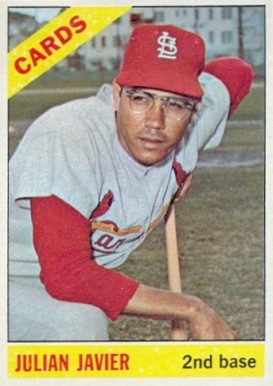 1966 Topps Julian Javier #436 Baseball Card