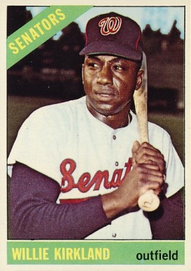 1966 Topps Willie Kirkland #434 Baseball Card