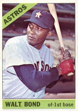 1966 Topps Walt Bond #431 Baseball Card
