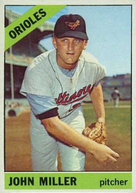 1966 Topps John Miller #427 Baseball Card