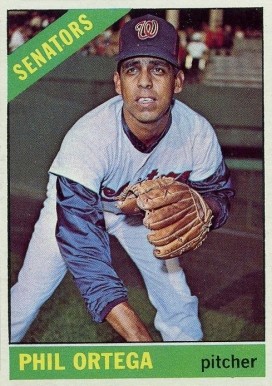 1966 Topps Phil Ortega #416 Baseball Card