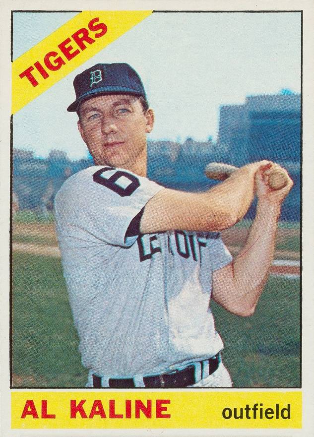 1966 Topps Al Kaline #410 Baseball Card