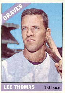 1966 Topps Lee Thomas #408 Baseball Card