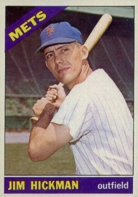 1966 Topps Jim Hickman #402 Baseball Card
