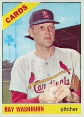 1966 Topps Ray Washburn #399 Baseball Card