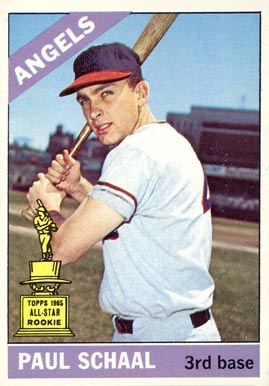 1966 Topps Paul Schaal #376 Baseball Card