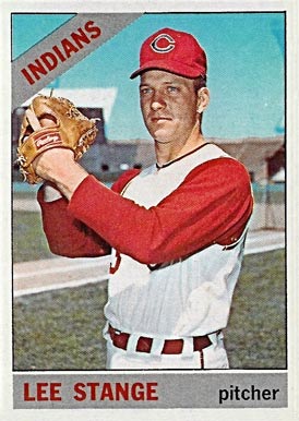 1966 Topps Lee Stange #371 Baseball Card