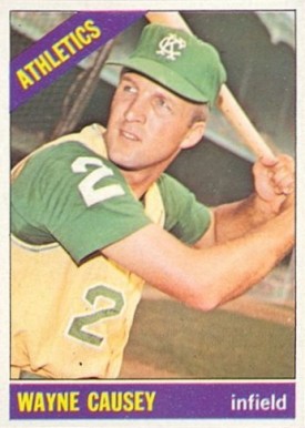 1966 Topps Wayne Causey #366 Baseball Card