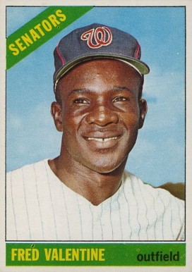 1966 Topps Fred Valentine #351 Baseball Card