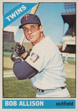1966 Topps Bob Allison #345 Baseball Card