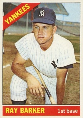 1966 Topps Ray Barker #323 Baseball Card