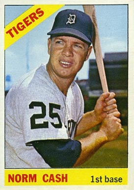 1966 Topps Norm Cash #315 Baseball Card