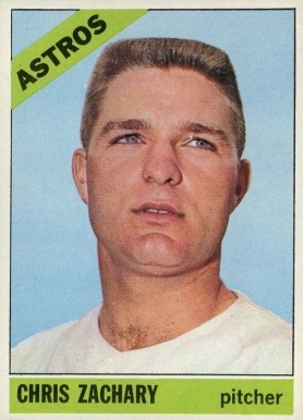 1966 Topps Chris Zachary #313 Baseball Card
