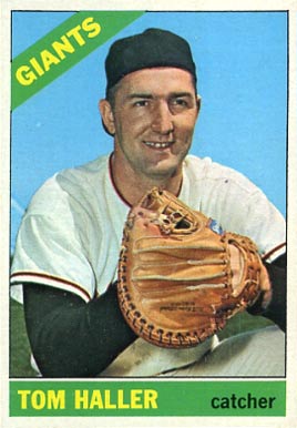 1966 Topps Tom Haller #308 Baseball Card
