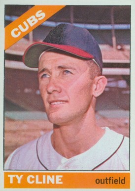 1966 Topps Ty Cline #306 Baseball Card
