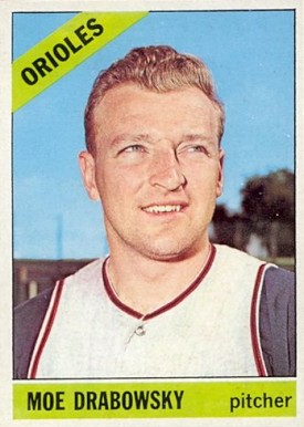 1966 Topps Moe Drabowsky #291 Baseball Card