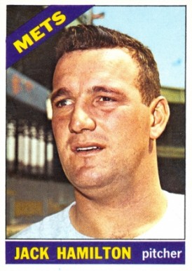 1966 Topps Jack Hamilton #262 Baseball Card