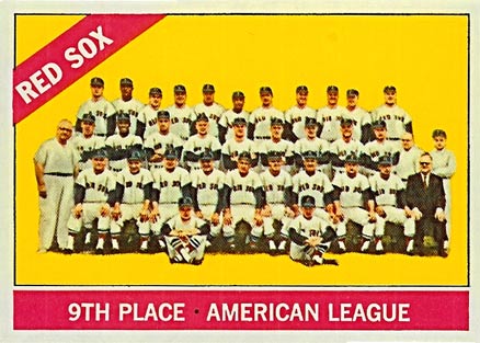 1966 Topps Red Sox Team #259 Baseball Card