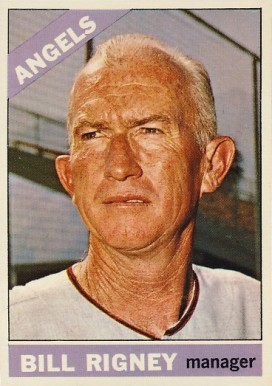 1966 Topps Bill Rigney #249 Baseball Card