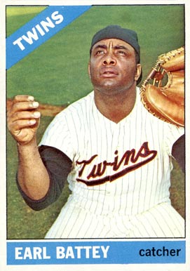 1966 Topps Earl Battey #240 Baseball Card