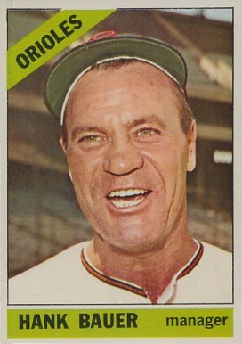 1966 Topps Hank Bauer #229 Baseball Card